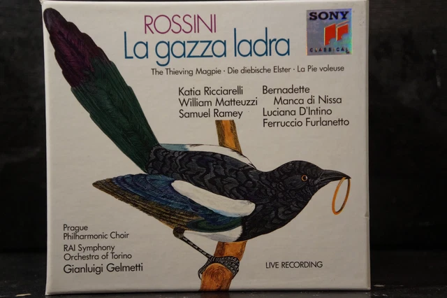 ROSSINI - LA Gazza Ladra / Gelmetti/RAI SO of Torino 3 CD-Box EUR 18,00