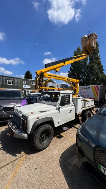 LAND ROVER DEFENDER cherry picker 130 £12,000.00 - PicClick UK