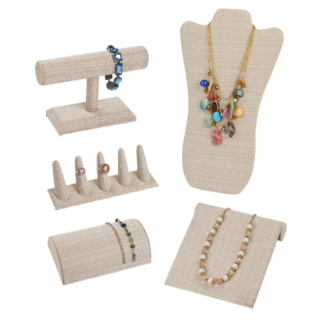 Linen Jewelry Bundle - 5 Displays