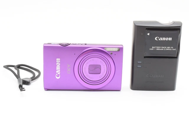 CANON IXY 430 F Compact Digital Camera purple From Japan