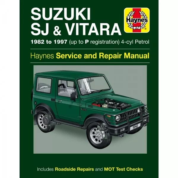 Suzuki SJ Vitara 1982-1997 4-Zyl. Gelände SUV Benzin Werkstatthandbuch Haynes