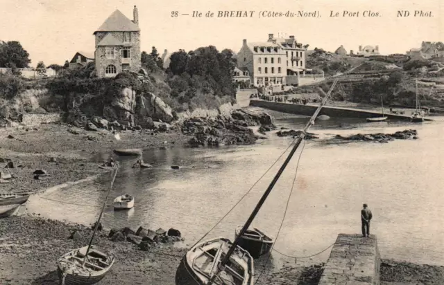 CPA 22 - Ile de BREHAT (Côtes d'Armor) - 28. Le Port Clos