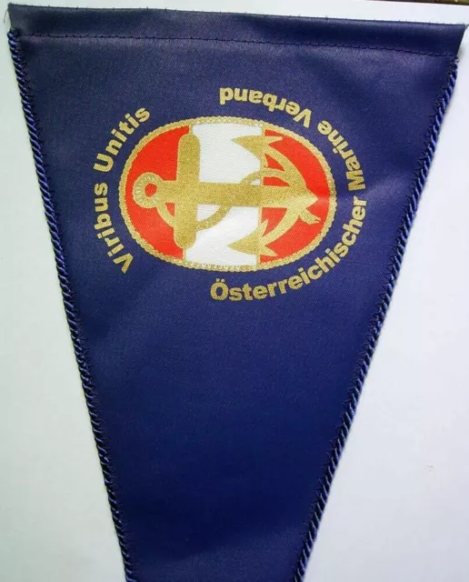 Wimpel Viribus Unitis Österreichischer Marine Verband (Ö.M.V.) (KI)