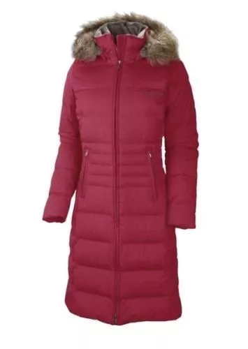 COLUMBIA WOMEN S L Varaluck III Long Down winter Jacket REMOVABLE HOOD WARM 131.08 PicClick