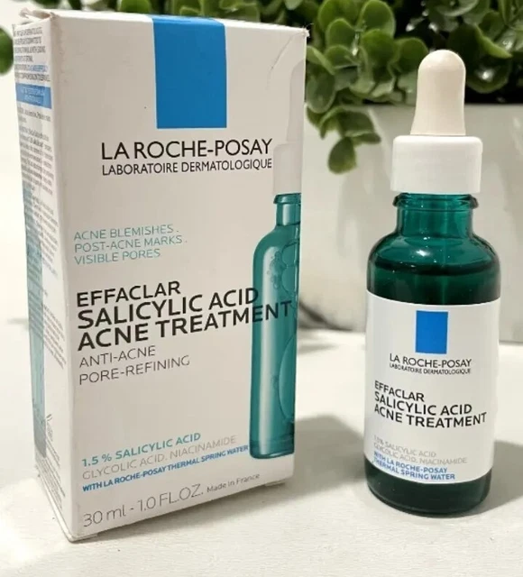LA ROCHE-POSAY EFFACLAR Acne Treatment Face Serum, Salicylic Acid, 1.01