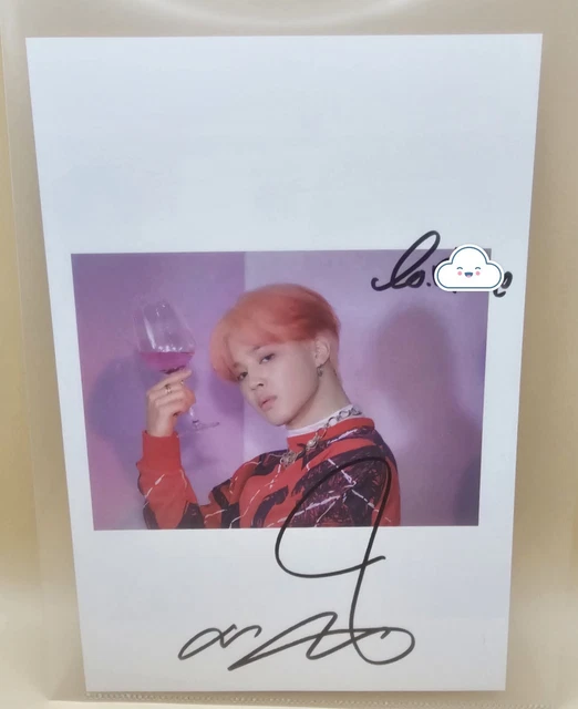 BTS hyyh pt.2 韓国サイン会 直筆サイン JIMIN ジミン BTS hyyh pt.2 韓国サイン会 直筆サイン JIMIN ジミン BTS JIMIN