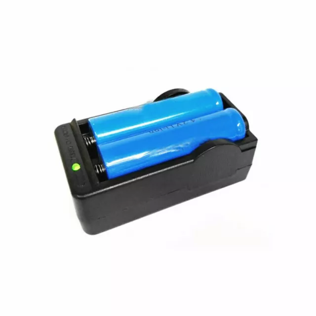 For 18650 Smart Charger 3.7V Rechargeable Li-ion Battery Lithium Dual Slot