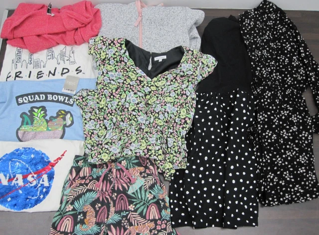 Girls Bundle Size 11-12 Years Job Lot Tops Jumper Dress Etc