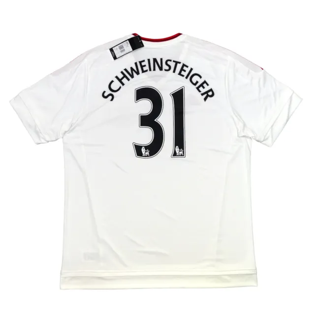 Manchester United Away Auswärts Trikot "Schweinsteiger 31" 2015/16 gr.XL