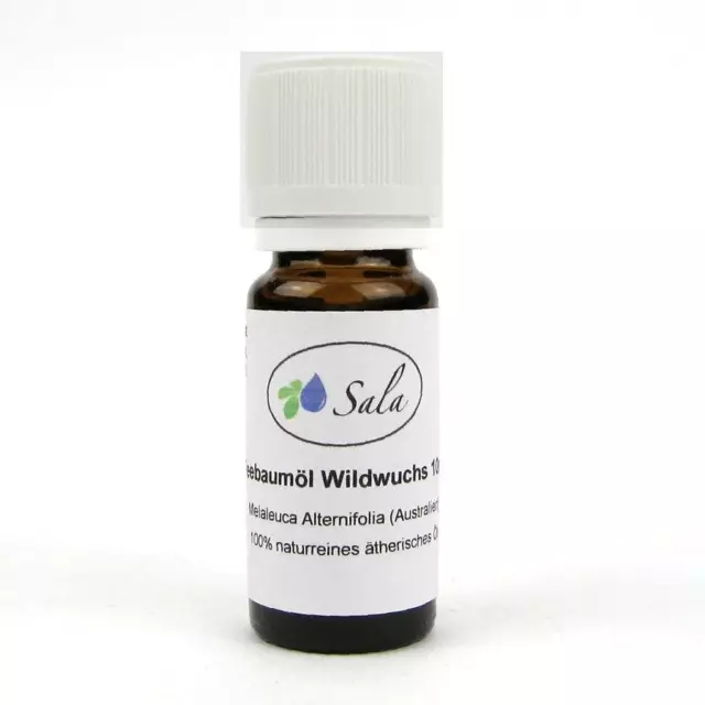 Sala Teebaumöl naturreines ätherisches Teebaum Öl Wildwuchs 10 ml