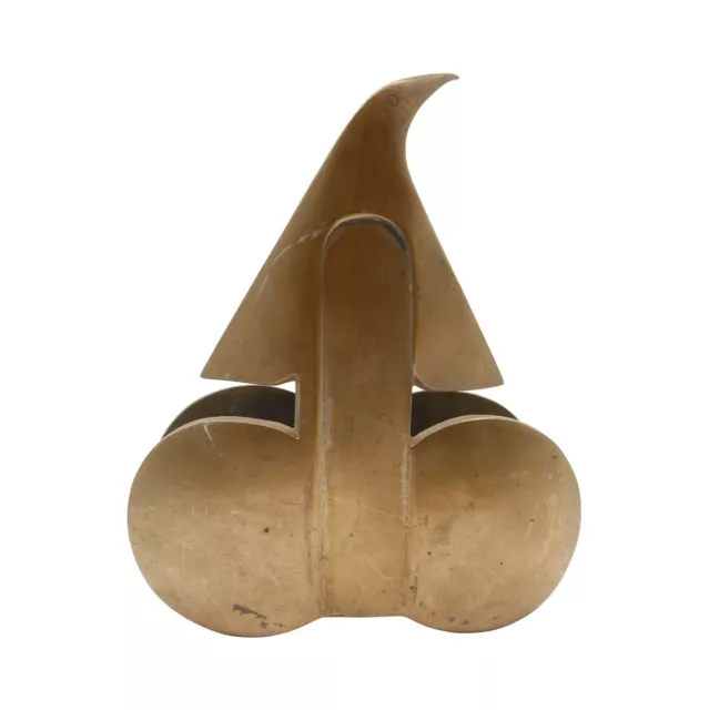 Imported Heavy Pair of Cast Bronze Double Sided Door Pulls