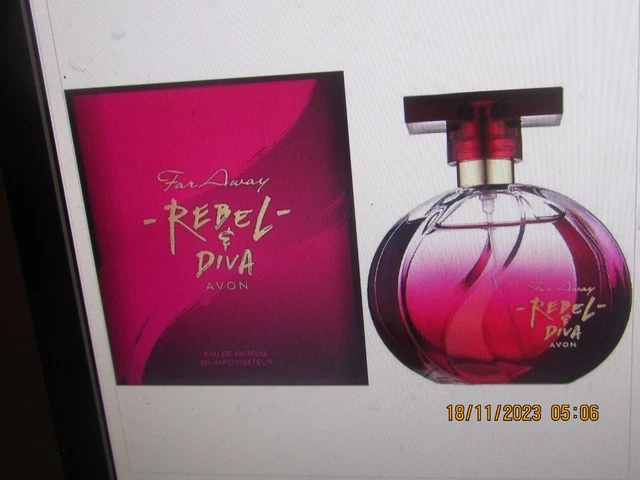 AVON FAR AWAY Rebel Diva perfume 9.00 PicClick UK