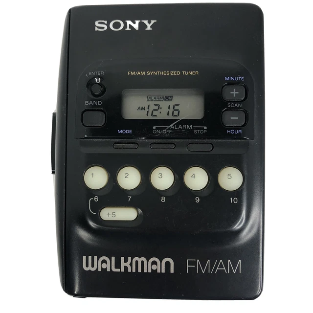 Sony Walkman WM-FX20 - Baladeur Cassette FM, Vintage 90s, Fabriqué Au Japon (pour Pièces)