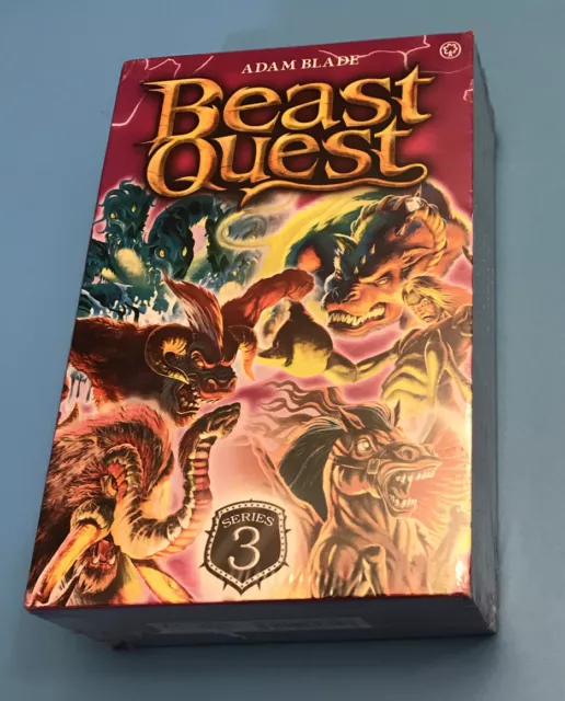 Beast Quest Series 3, 6 Books Young Adult Collection Paperback By Adam Blade B57