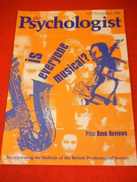 The Psychologist - Is Everyone Musical? - Aug 1994