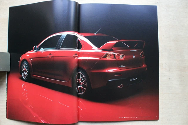 JDM MITSUBISHI LANCER Evolution Evo 10 Sales Brochure $60.08 - PicClick AU