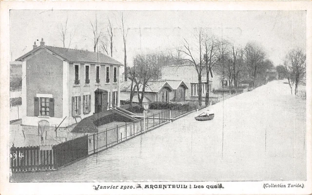 95-Argenteuil-Inondations 1910-Les Quais-N�6032-B/0131