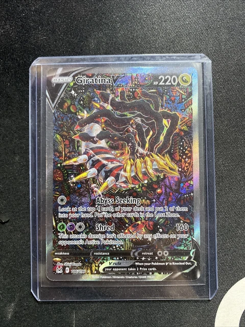 Carte pokémon Giratina V Alternative 186/196 Origine Perdue UK NEUVE