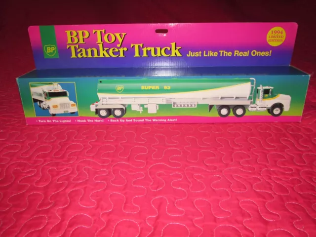 Limited Edition 1994 BP Toy Tanker Truck Super 93 (New In Original Box)