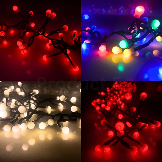 BERRY LIGHTS STRING Red, Warm White, Multicoloured 100/200/500/1000
