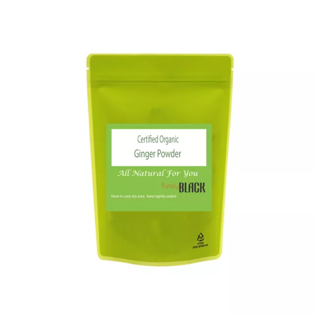 Organic  Ginger Root Powder Herbal Tea Dried Zingiber officinale