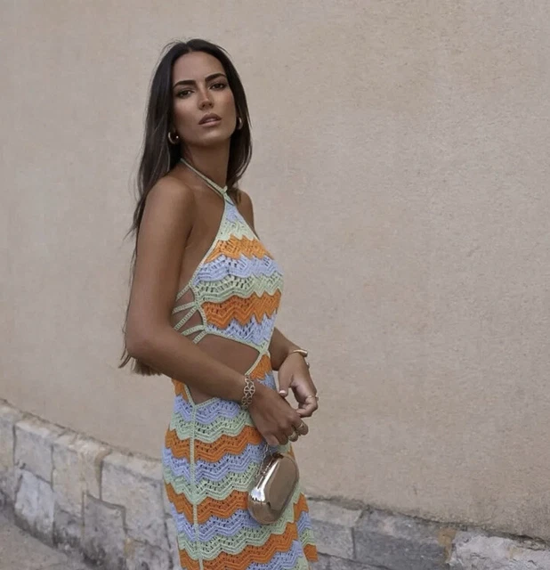 how to dress with denim jacket ZARA MAXI DRESS main image 0