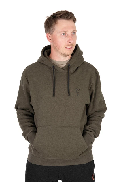 Fox Collection Hoody Green Black S M L XL XXL XXXL Grün Schwarz Pullover Hoodie