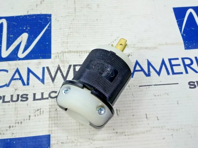 HUBBELL HBL2311 TWIST LOCK PLUG 20A 125 V L520P Lot of 2