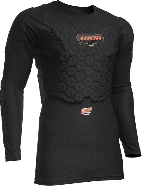Thor Comp XP Flex Lang Protektoren Shirt (Black,S/M)