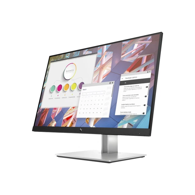HP E24 G4 60,45cm (24 Zoll) LED-Monitor FHD 5ms USB HDMI VGA Office Bildschirm 2