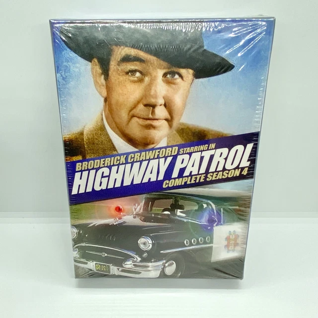 BRODERICK CRAWFORD HIGHWAY PATROL The COMPLETE SEASON 4 5 DVD Box Set