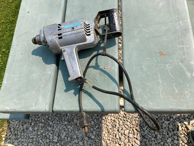 WORKING Manning Bowman  1/2" 550 RPM 6 Amp Spade Handle Drill 70556