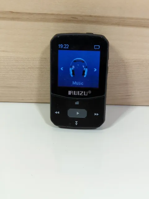 RUIZU MP3 Player Voice Recording Digital Music Player 8GB - Preowned-Works