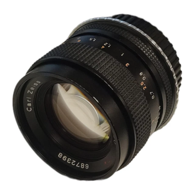 Carl Zeiss Planar 1.4/50mm T* - Objektive / Lens Contax + EOS Adapter✅ 2