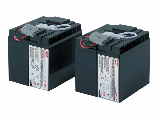 APC Replacement Battery Cartridge #55 UPS battery Lead Acid 2-cell P/N: RBC55