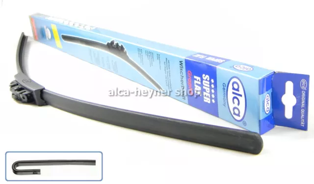 Fits Genuine Single Windscreen Wiper Blade ASF24'' 600Mm Hook Type From Alca