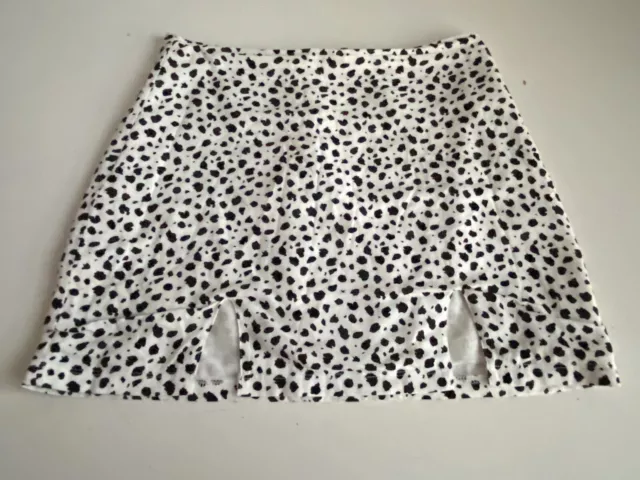 Kendall & Kylie Animal Print Leopard Lined Mini Skirt Women’s Size XS