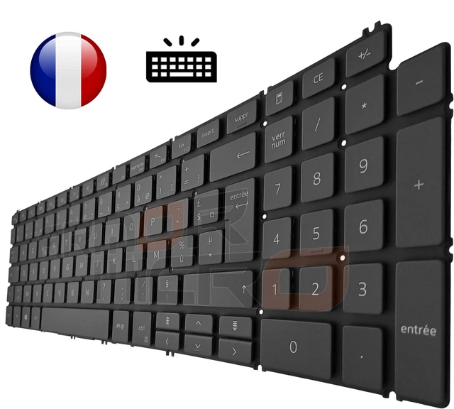 Clavier Dell - 073X6P MP-12F86F0-698 PK130SZ3A12 Français Azerty