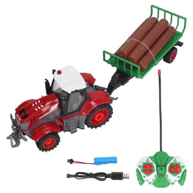 Remote Control Alloy Wood Transporter Toy Smoothly Transporter Model Toy For Rol