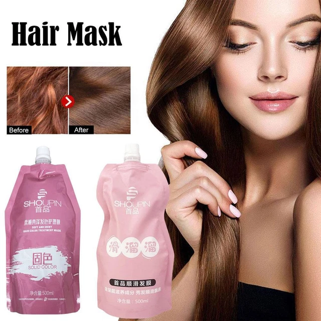 Hair Mask Repair Damage Hair Shampoo Keratin Hair Hair Cream Straightening C1G6