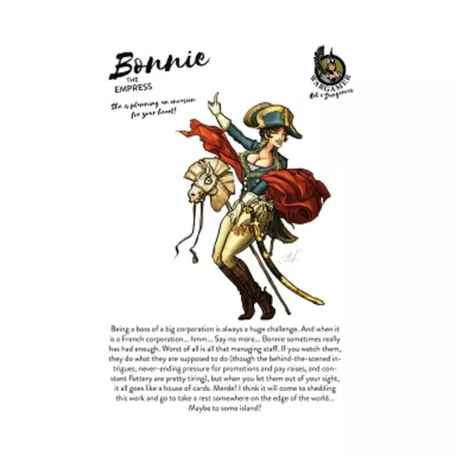 Wargamer Hot & Dangerous Mini 28mm Bonnie, the Empress (28mm) New