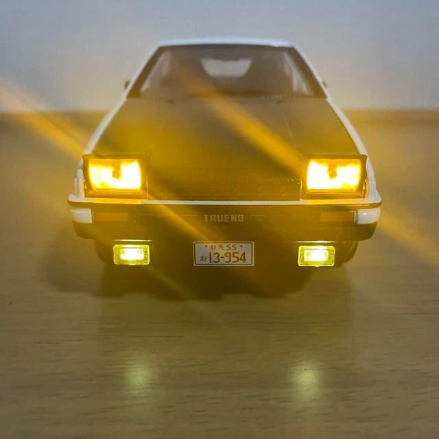 JDM LEGEND CAR TOYOTA SPRINTER TRUENO AE86 "Initial D" Diecast Model Car 124 EUR 99,76