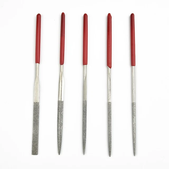 5X Diamond Needle File Set Sharpening Home Hand Metal Kit 140mm Tools New