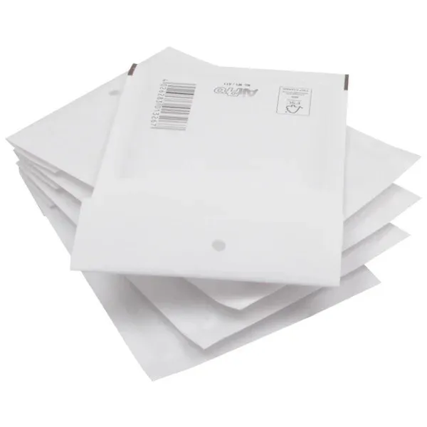 Lot de 50 enveloppes bulles PRO - 10 formats au choix - blanches ou marron