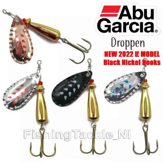 Abu Garcia Droppen LF Lead Free Spinner Lure Trout Fishing 4g - 12g Perch Trout