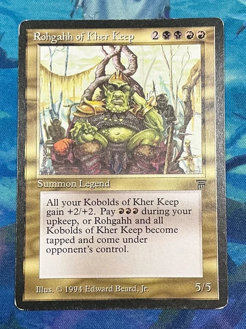 ROHGAHH OF KHER Keep - Rare - 1994 Magic the Gathering