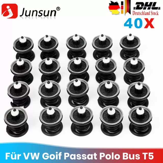 40x Türverkleidung Befestigung Clips Halter Werkzeug Für VW Golf Passat Audi A4