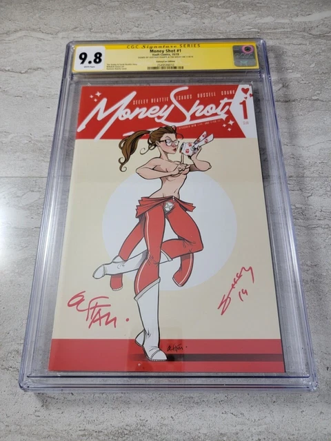 Money Shot #1 Gustavo Duarte/Tim Seeley Signed Vault Comics CGC 9.8 Near Mint