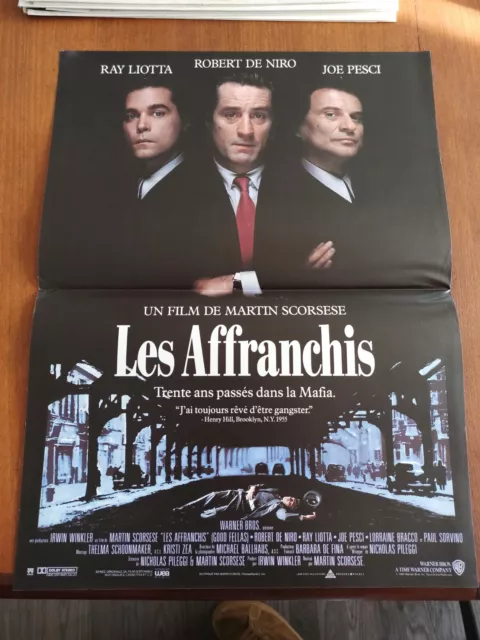 Affiche Cinéma Les Affranchis Scorsese De Niro 40 60 Cm