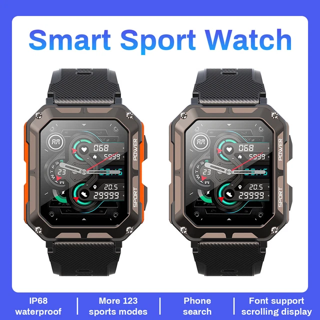 findtime Orologio sportivo da uomo, militare, contapassi, orologio digitale da uomo, orologio da uomo, orologio tattico, orologio militare, orologio digitale da polso da uomo, accessorio tattico, Nero